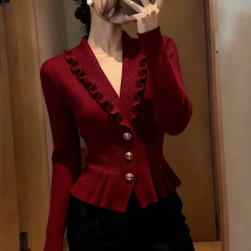 Winter Clothing Name - 유럽 고급 브랜드 명품 긴팔 니트