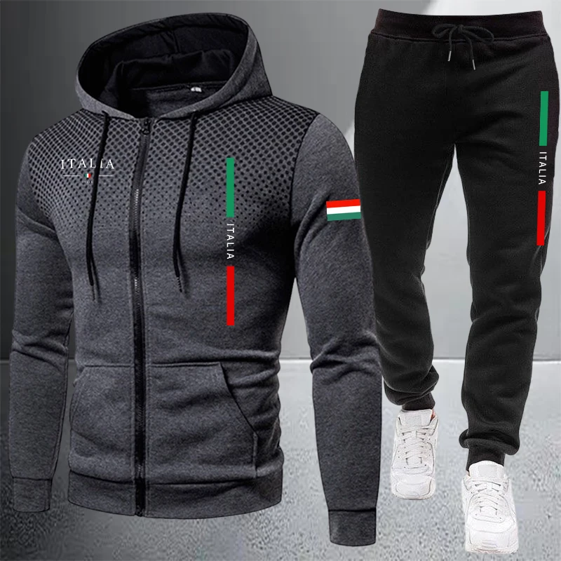 Winter Clothing Stores - 남성용 운동복 캐주얼 지퍼 후드 스웨트셔츠
