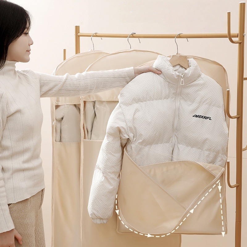 Winter Clothing Types - 다운 재킷 압축 보관 가방 휴대용