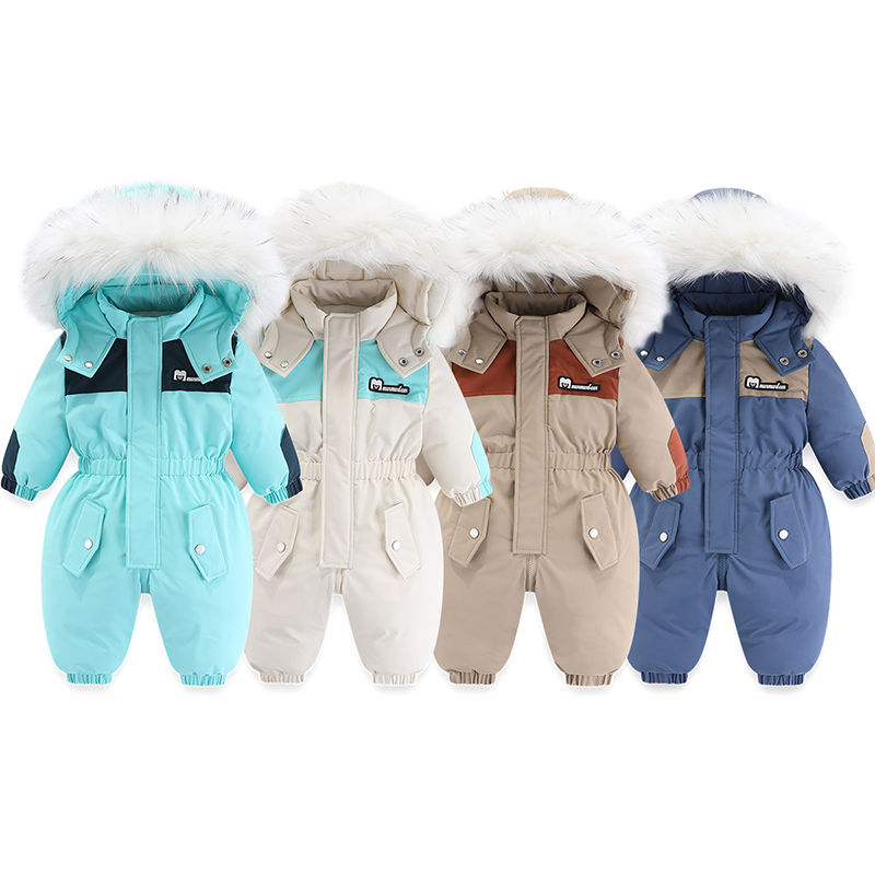 Winter Clothing Activity - -30도 겨울 아기 ​​스키 복 방수