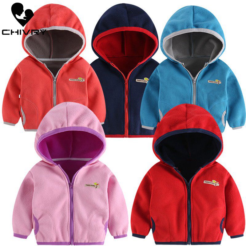 Winter Clothing Activity - 아기 소년 소녀 양모 후드 지퍼