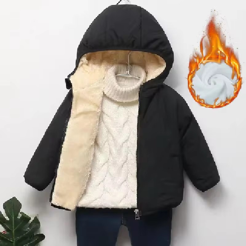 소년 소녀 두꺼운 다운 코트 겨울 플러스 벨벳 따뜻한  - Winter Clothing Activity 리뷰 및 가격