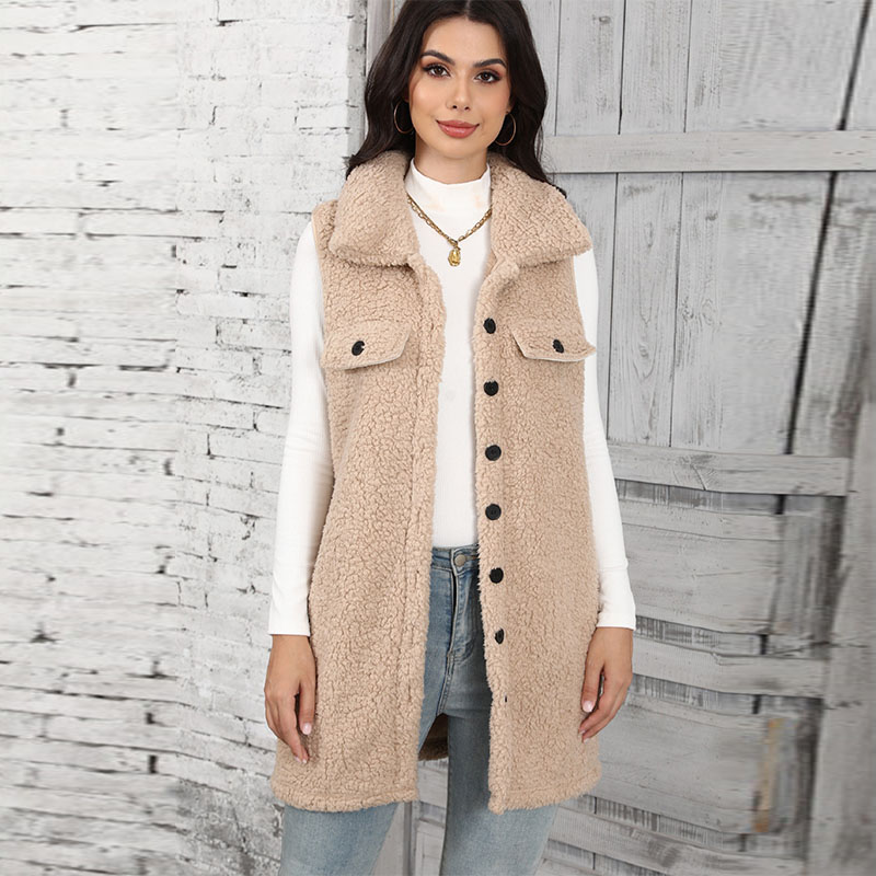 여성용 양털 조끼 클래식 스타일 저렴한 겨울 의류 코트 - Winter Clothing On Sale Women'S 리뷰 및 가격