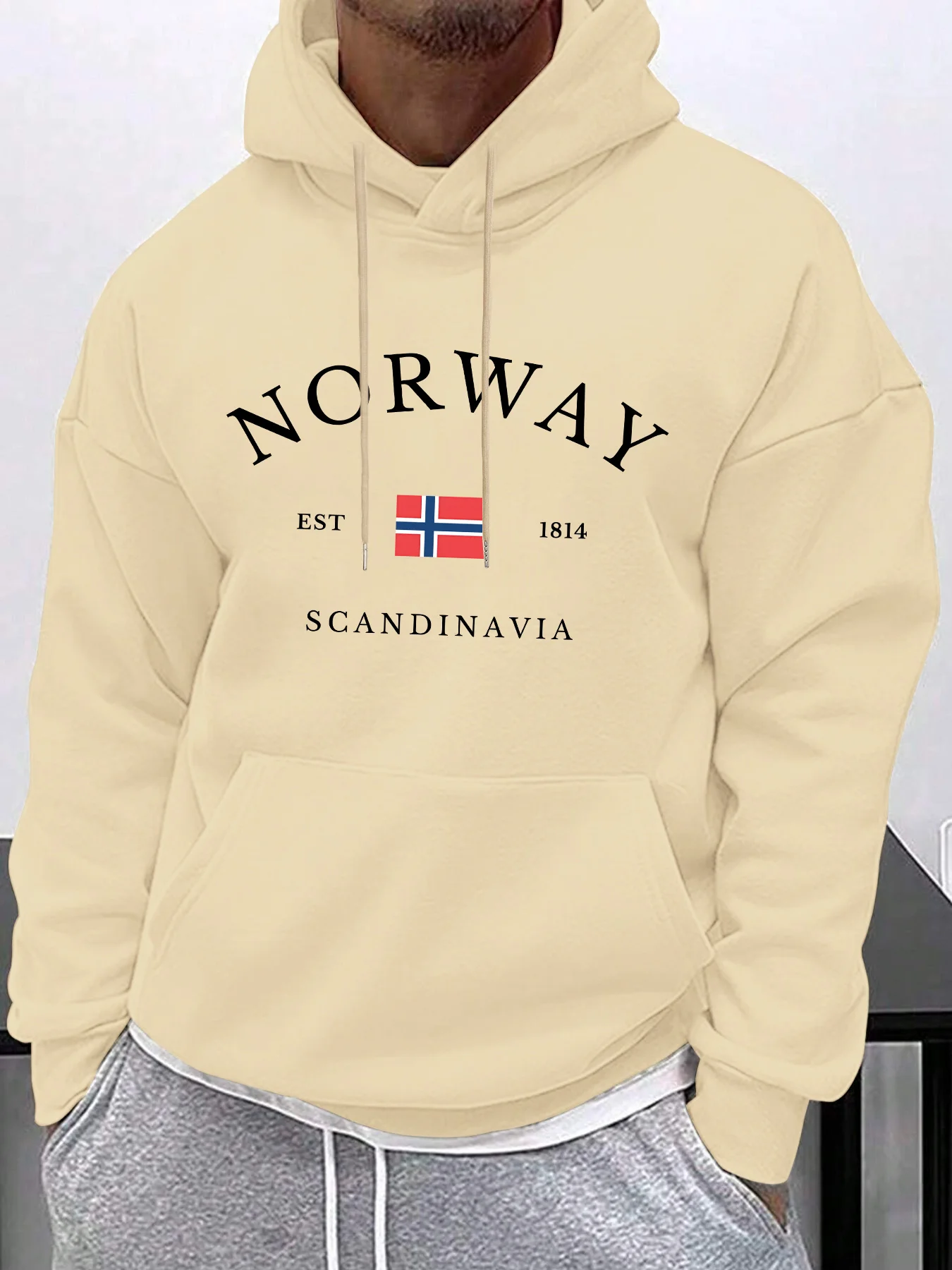 노르웨이 새로운 캐주얼 패션 편안한 루즈핏 긴팔 레트로 - Winter Clothing Norway 리뷰 및 가격