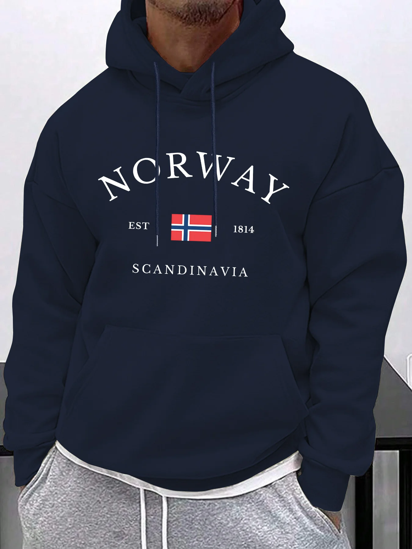노르웨이 새로운 캐주얼 패션 편안한 루즈핏 긴팔 레트로 - Winter Clothing Norway 리뷰 및 가격