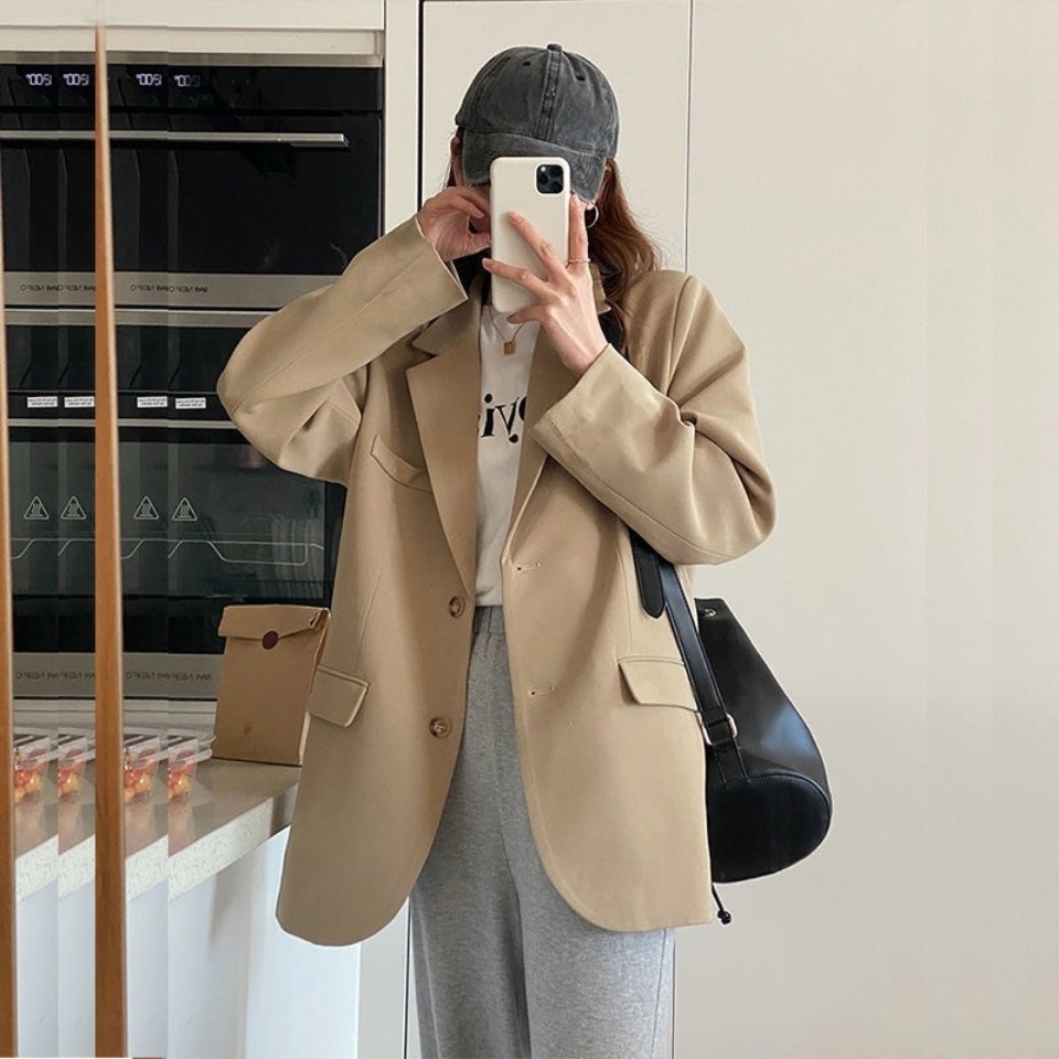 가을 여성 의류 고품질 여성 블레이저 스플라이스 두꺼운 - Winter Clothing Types 리뷰 및 가격