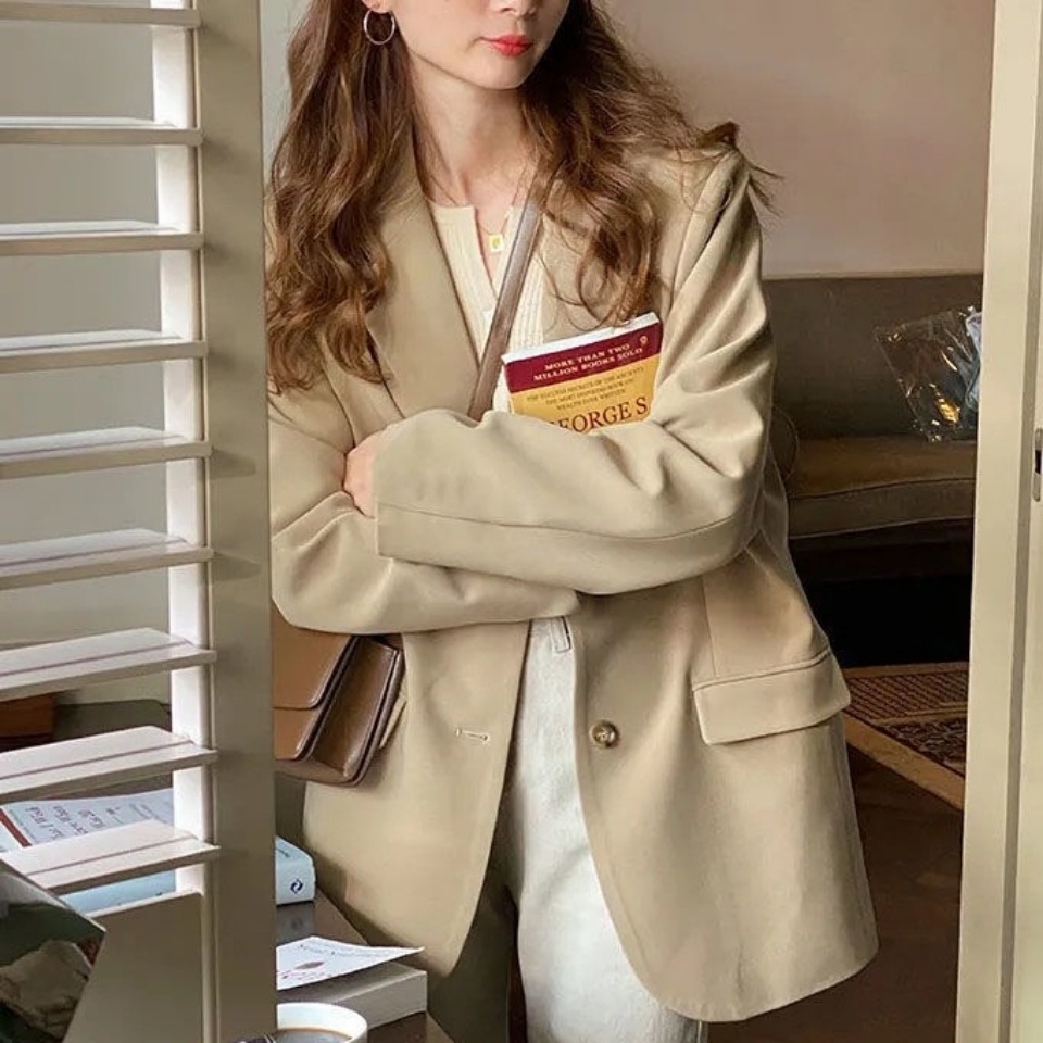 가을 여성 의류 고품질 여성 블레이저 스플라이스 두꺼운 - Winter Clothing Types 리뷰 및 가격
