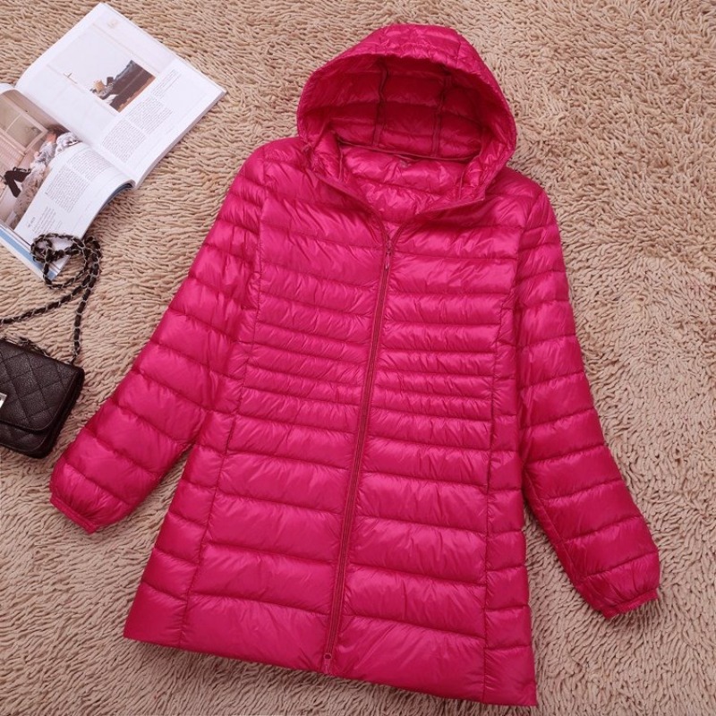 플러스 사이즈 5XL 6XL 7XL 여성용 후드 퍼퍼  - Winter Clothing Stores 리뷰 및 가격
