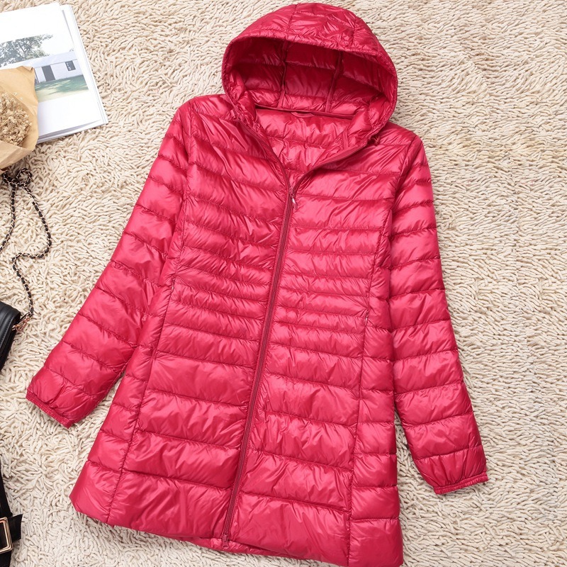 플러스 사이즈 5XL 6XL 7XL 여성용 후드 퍼퍼  - Winter Clothing Stores 리뷰 및 가격