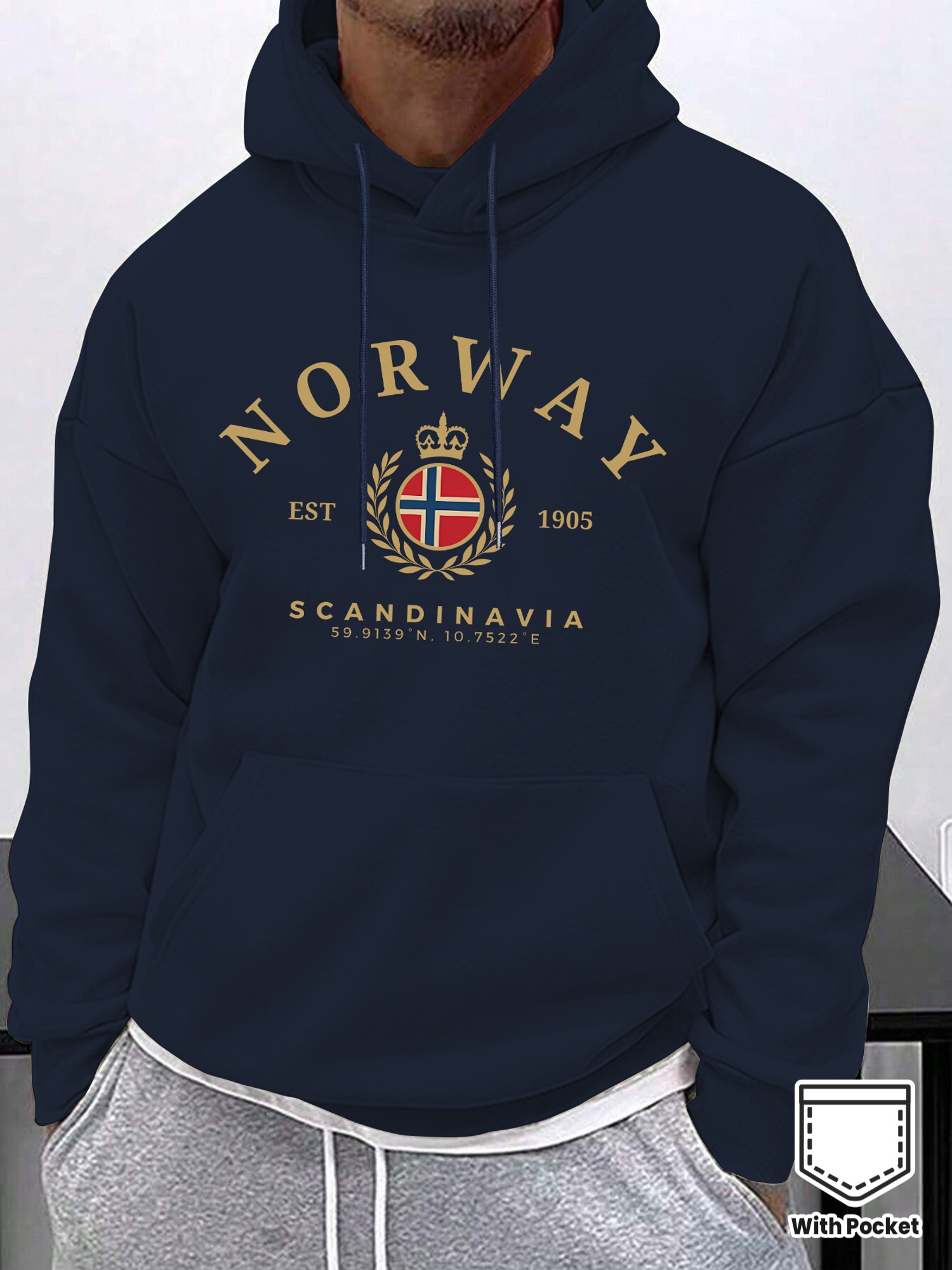 노르웨이 스칸디나비아 남성 여성 후드티 스웨트셔츠 야외 - Winter Clothing Norway 리뷰 및 가격