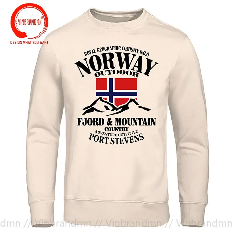 노르웨이 피요르드 마운틴 프린트 스웨터 남성용 후드 가 - Winter Clothing Norway 리뷰 및 가격