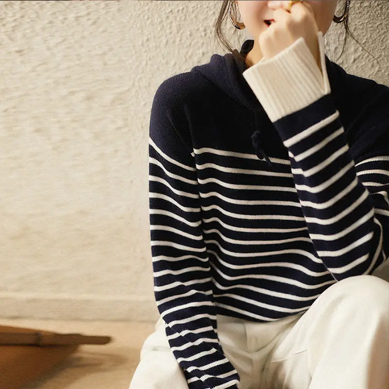 여성용 긴 소매 루즈핏 후드티 가을 및 겨울 한국 의류 - Winter Clothing Essential 리뷰 및 가격