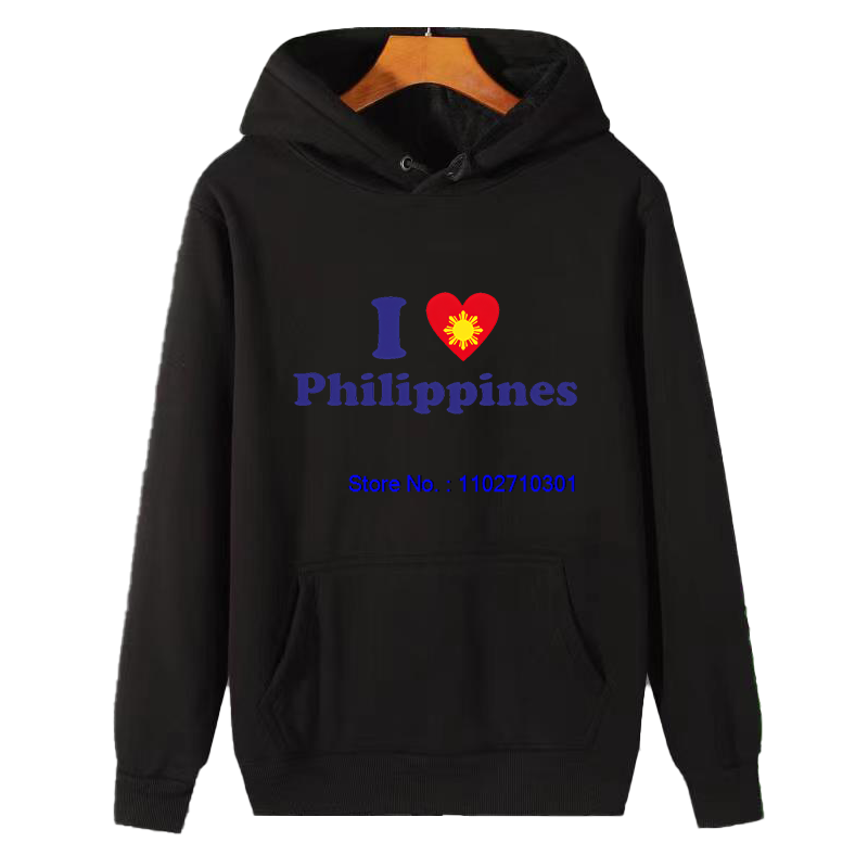 남성용 그래픽 후드 스웨트셔츠 'I Love Phili - Winter Clothing Essential 리뷰 및 가격
