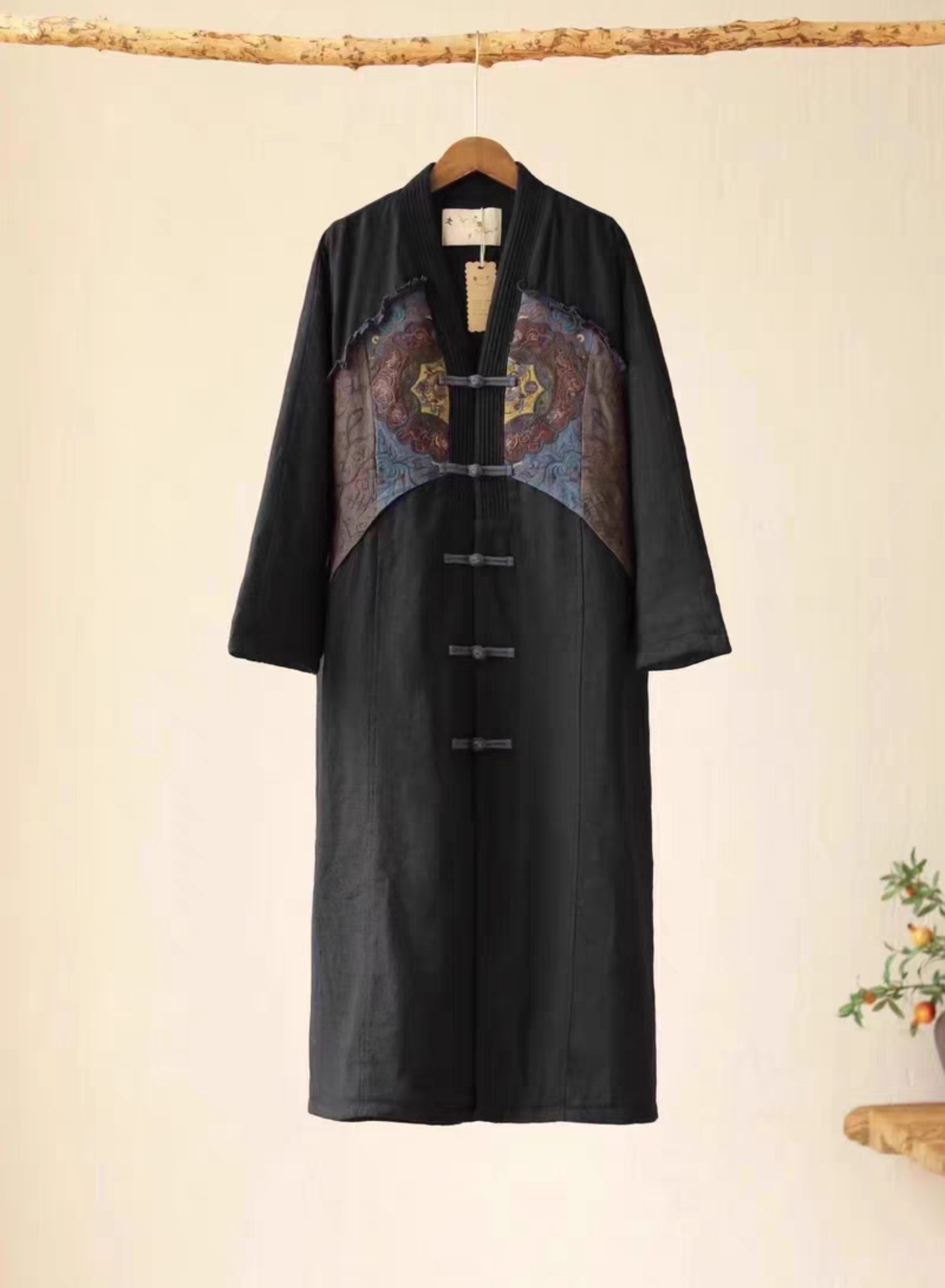 판매 겨울 코트 블랙 코튼 린넨 자카드 v 넥 패딩 여 - Winter Clothing On Sale Women'S 리뷰 및 가격