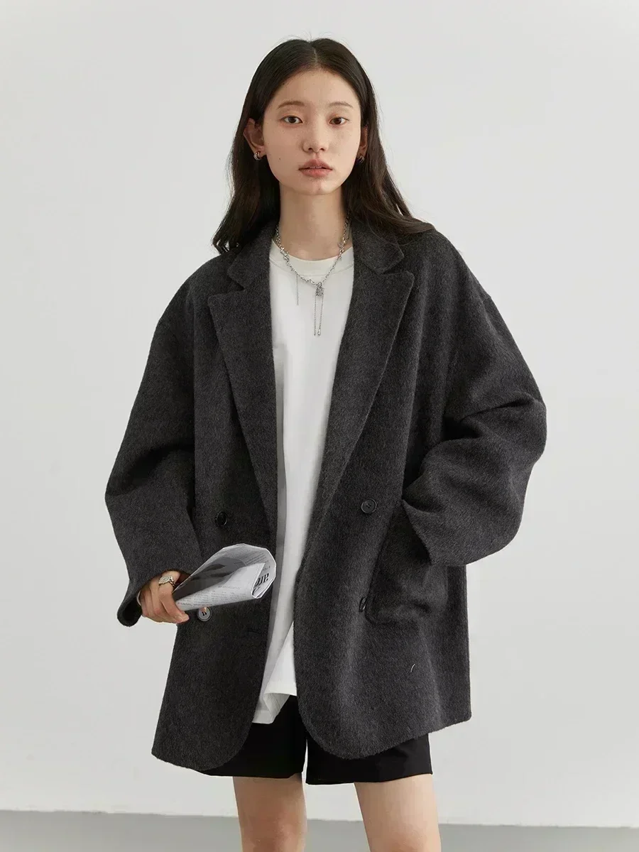 CHIC VEN 여성용 울 코트 루즈 캐주얼 더블 브레 - Winter Clothing Trends 2026 리뷰 및 가격