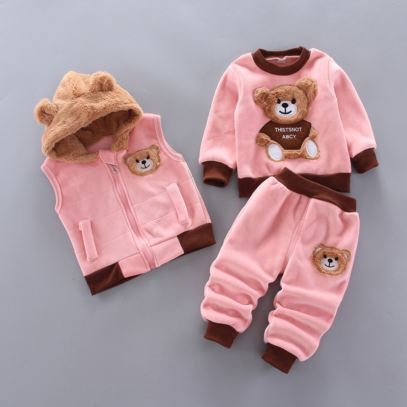 겨울 아기 ​​의류 세트 가을 소년 소녀 두꺼운 따뜻한 - Winter Clothing Activity 리뷰 및 가격