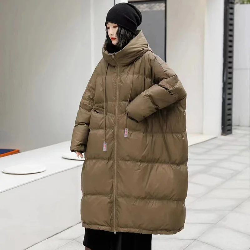 Schinteon 여성용 화이트 오리 다운 재킷 후드  - Winter Clothing Trends 2026 리뷰 및 가격