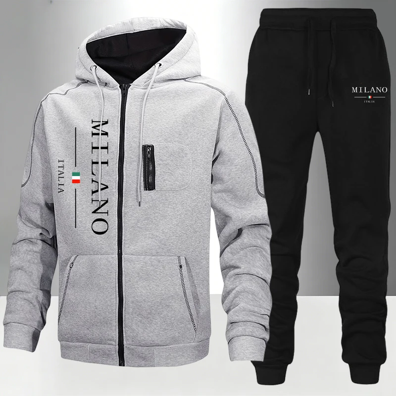 이탈리아 패션 남성 세트/코트/바지 가을 겨울 데일리  - Winter Clothing Stores 리뷰 및 가격
